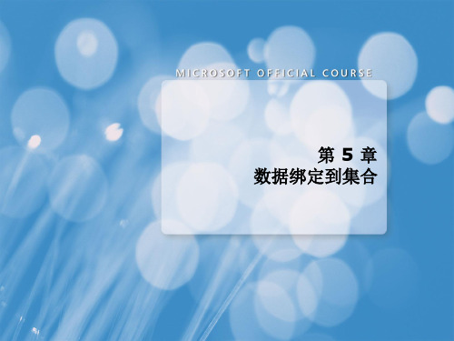 WPF数据绑定到集合