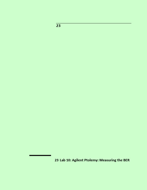 ADS的培训资料23_commsys_rev5_Lab10