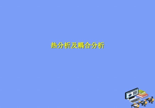 2021热分析及耦合分析完美版PPT