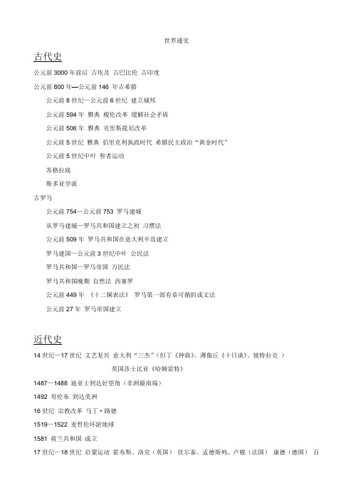 世界通史