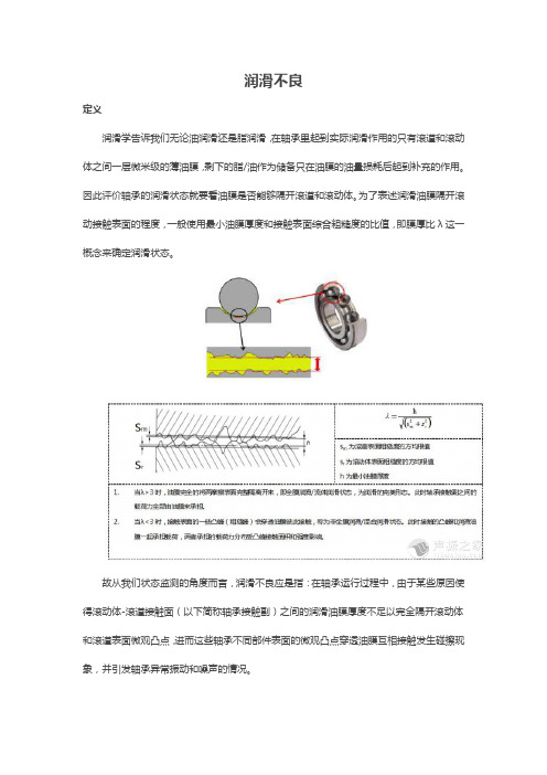 润滑不良