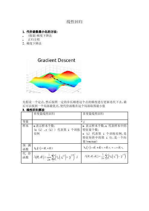 线性回归算法