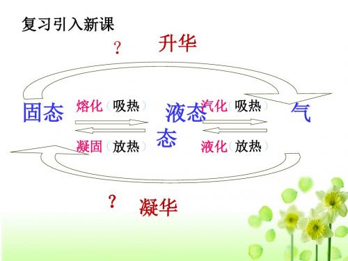 升华和凝华PPT精品课件1