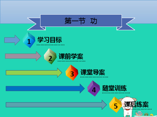 八年级物理下册第十一章第一节功习题课件新版新人教版102438