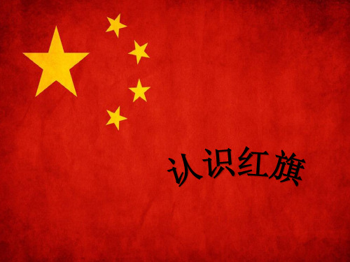语言：认识国旗