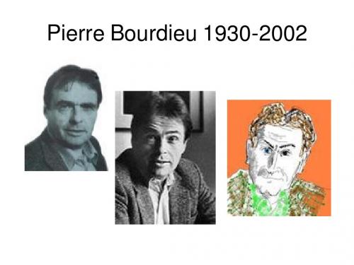 Bourdieu