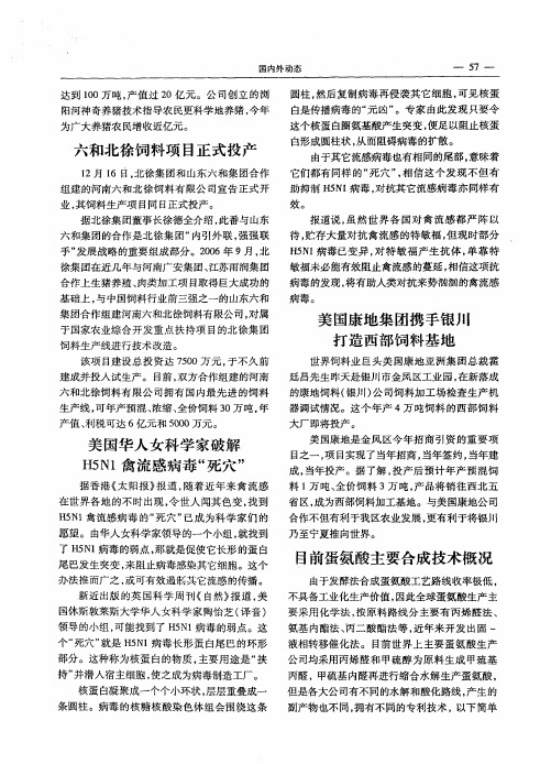 目前蛋氨酸主要合成技术概况