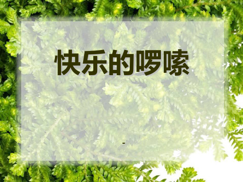 202X秋人音版音乐二上第2课《快乐的罗嗦》ppt课件