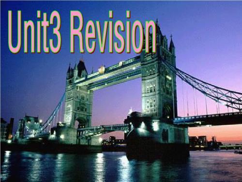 8A Unit3 Revision