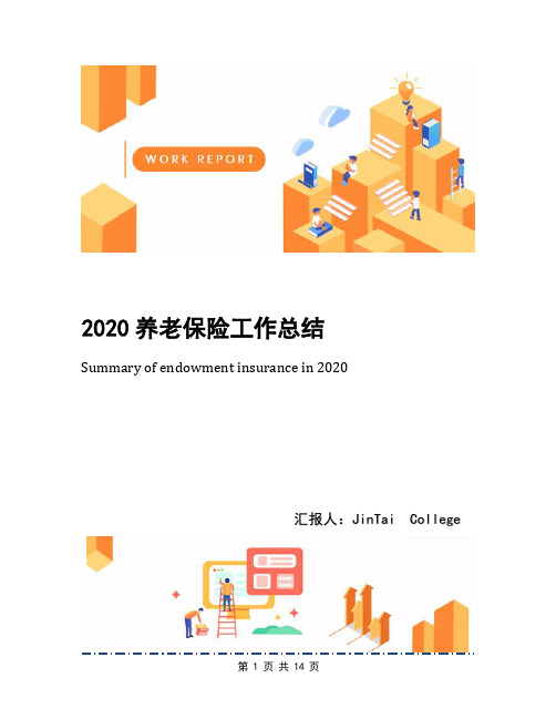 2020养老保险工作总结