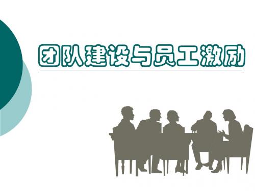 团队建设与员工激励课程