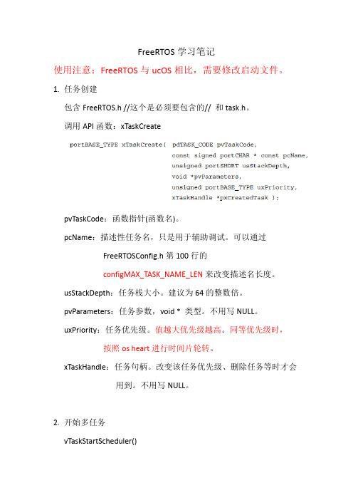 FreeRTOS学习笔记