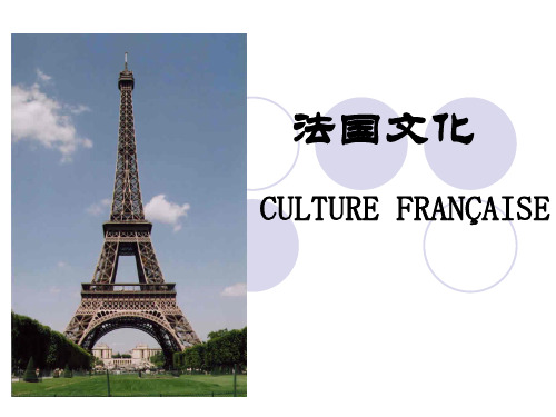法国文化(法国概况)