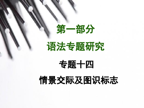中考英语语法突破【专题14】情景交际ppt课件(42页)