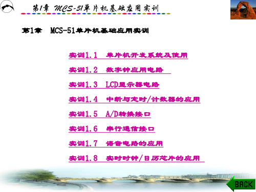 精品文档-单片机应用实训教程(张永枫)-第1章