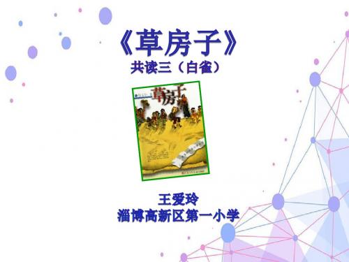 跟着经典童书共读共写4草房子共读三