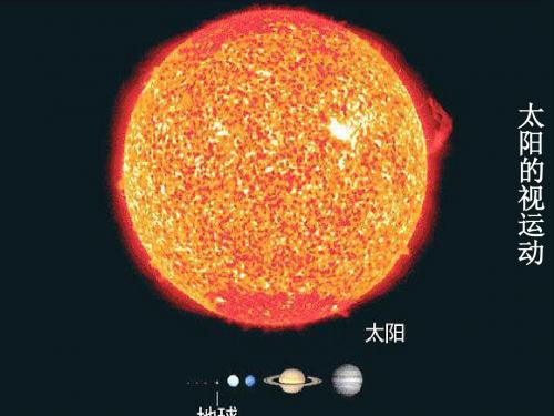 太阳的视运动ppt 中图版