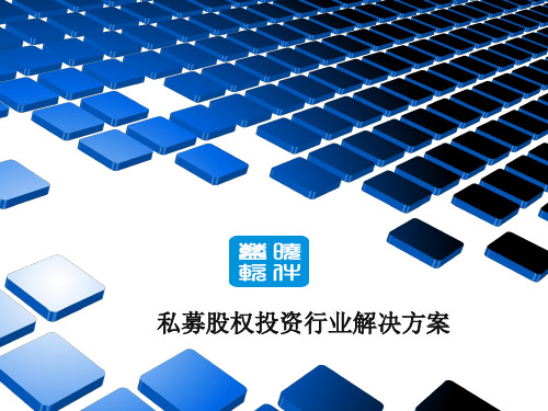 私募股权投资行业项目管理及运营解决方案