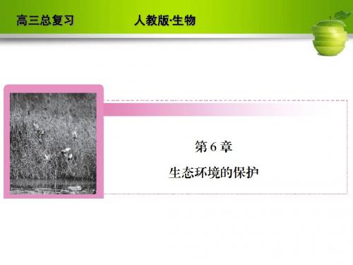 2012高考生物一轮复习(人教版)必修三课件11