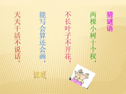 小学一年级语文下册《胖乎乎的小手》ppt课件