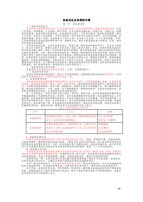 3第三课设备劣化及其预防措施