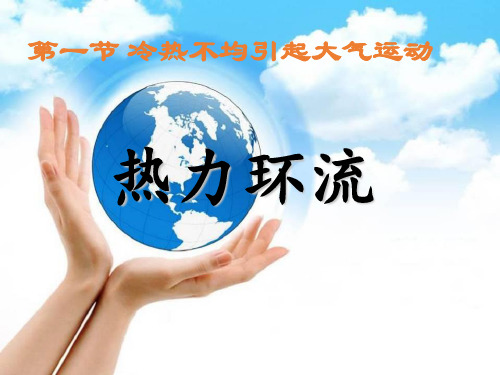 人教版高中地理必修一第二章第一节 冷热不均引起大气运动  课件(共21张PPT)(优质版)