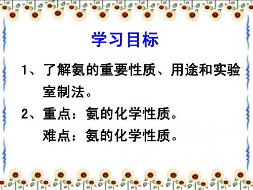 氨(第一课时)
