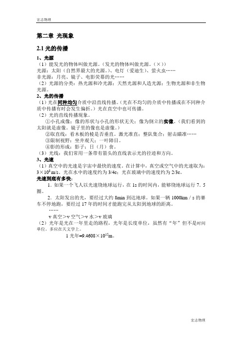 2.1光的传播