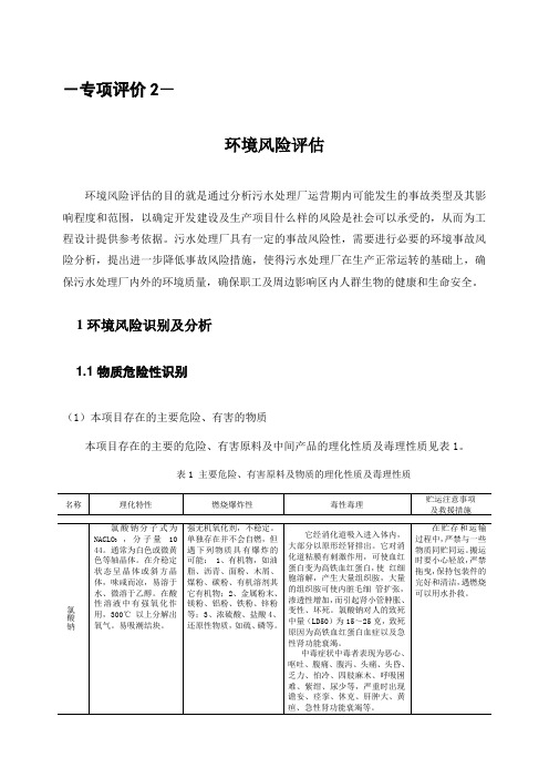 环评爱好者论坛_专项评价2 风险评估 (1)