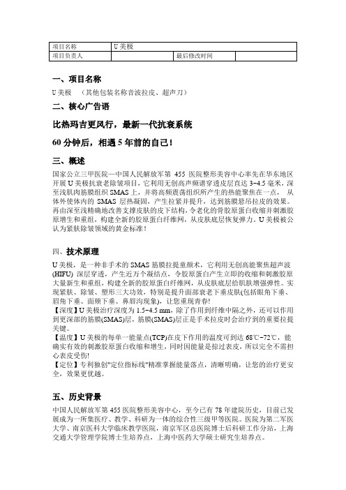 U美极项目