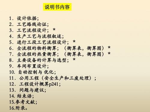 说明书内容ppt