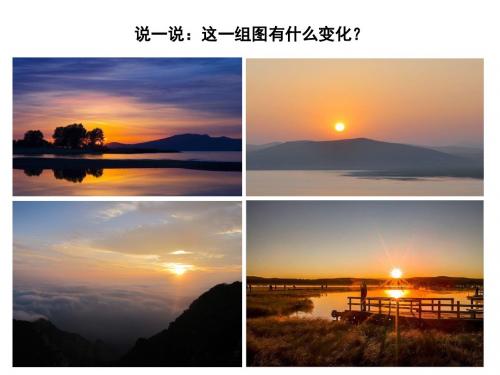 五年级上册-第一课-阳光下的世界