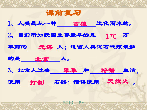 第课原始农耕文化[课件][华东版]整理.ppt
