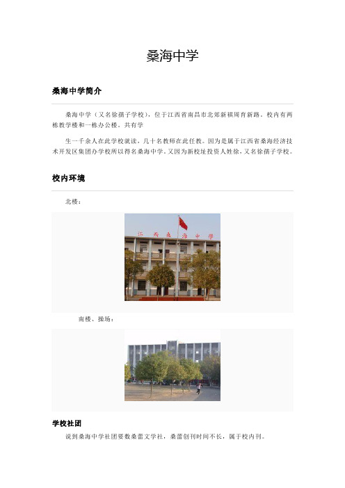 江西桑海中学