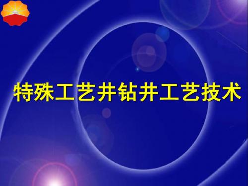 特殊工艺井钻井技术