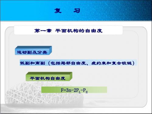 昆明理工大学机械设计基础期末复习课件