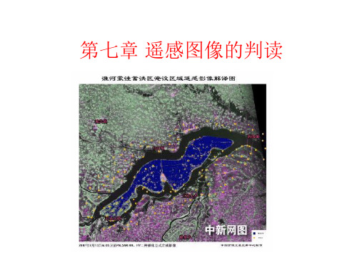 第七章遥感图像的判读