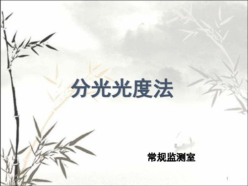 分光光度法 PPT