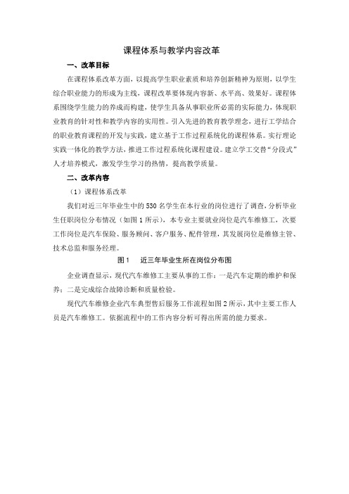 课程体系改革