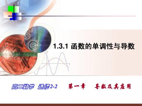 1.3.1函数的单调性与导数