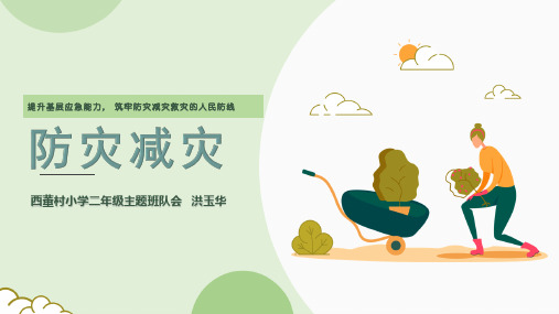 2020年《5.12防灾减灾日》主题班队会