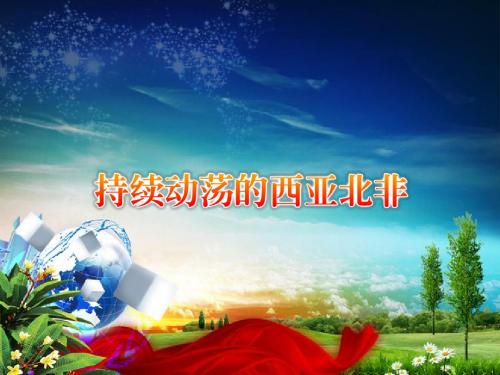 持续动荡的西亚北非