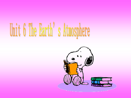 英语：Unit-6-《The-Earth’s-Atmosphere》复习课件(1)(北京课改版八年级下)