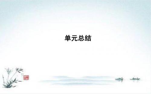 2018-2019学年度高中历史人教版必修二课件：单元总结5