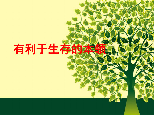 有利于生存的本领