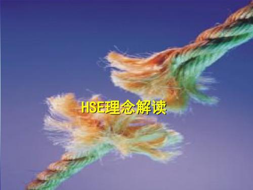 HSE理念