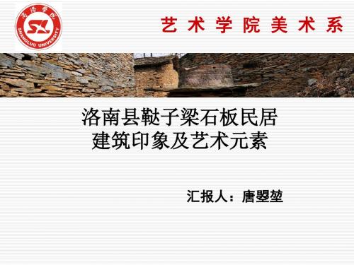唐曌堃-15年学术年会汇报课件(15年12月25日)2