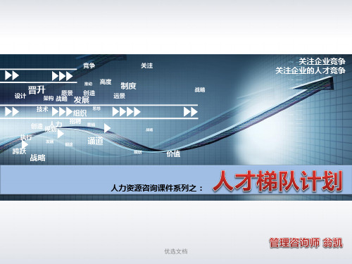 2018-企业人才梯队计划-(非常实用)(完整版).ppt