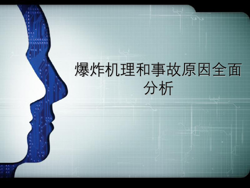 爆炸机理与事故原因全面分析