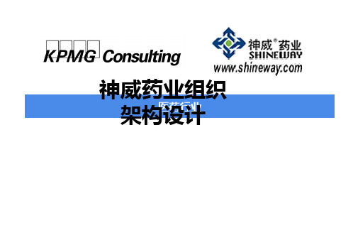 神威药业组织架构设计_ppt课件